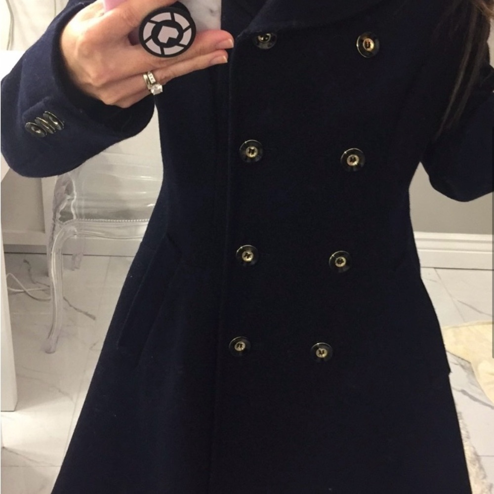 Wool Winter or Evening Coat. Great length. Lightly worn. Excellent condition. - Picture 3 of 4